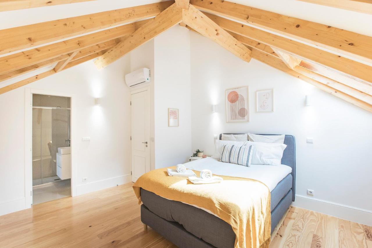 Bright 3Br Flat W/ Ac In City Center By Lovelystay Порту Экстерьер фото
